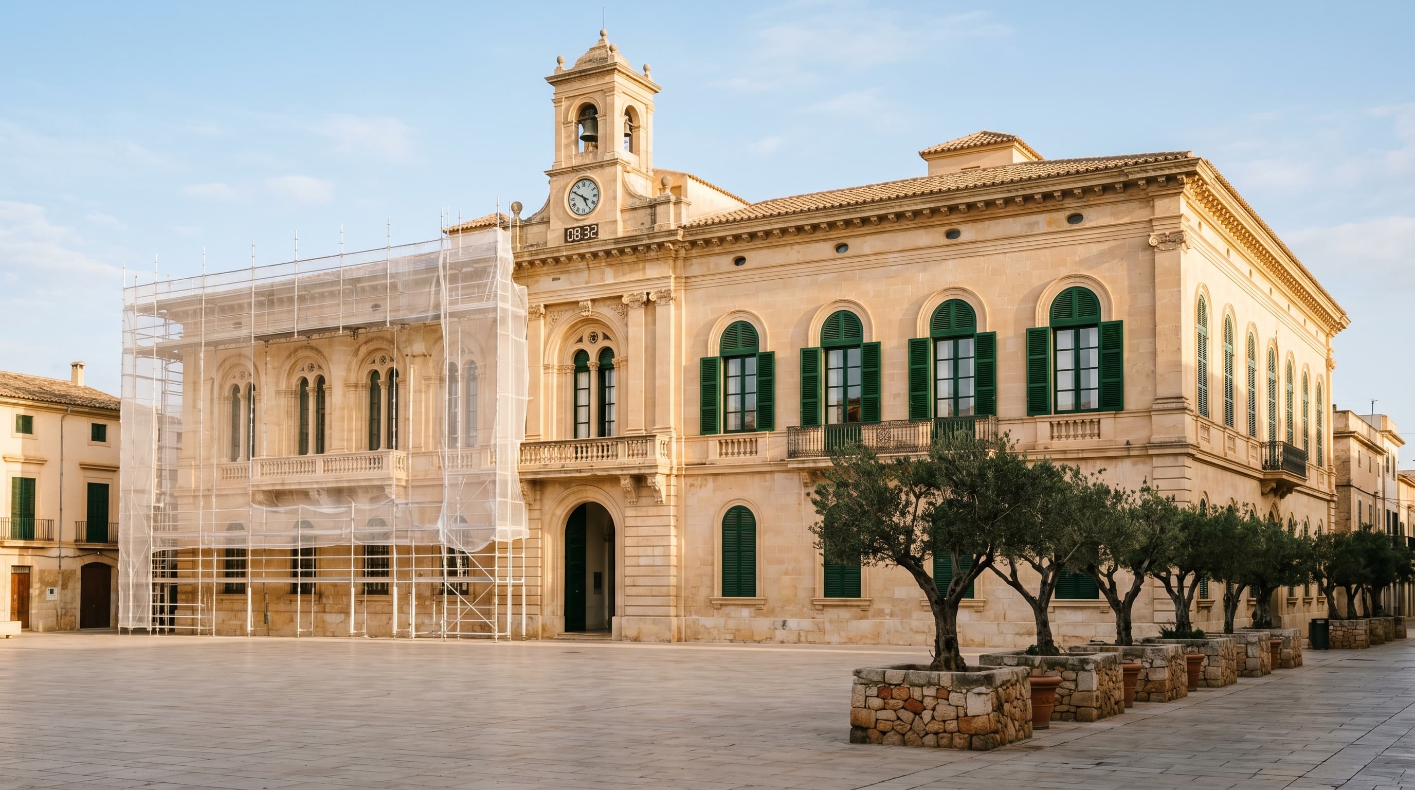 Facilities and services — civic building